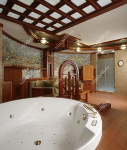 фото Мебель для ванной на заказ Интерьер ванной комнаты 9